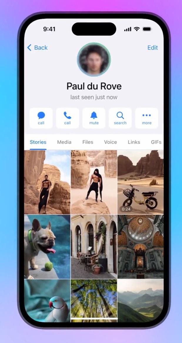 Telegram下月将推出故事功能:可精确指定受众最短6小时后删除
