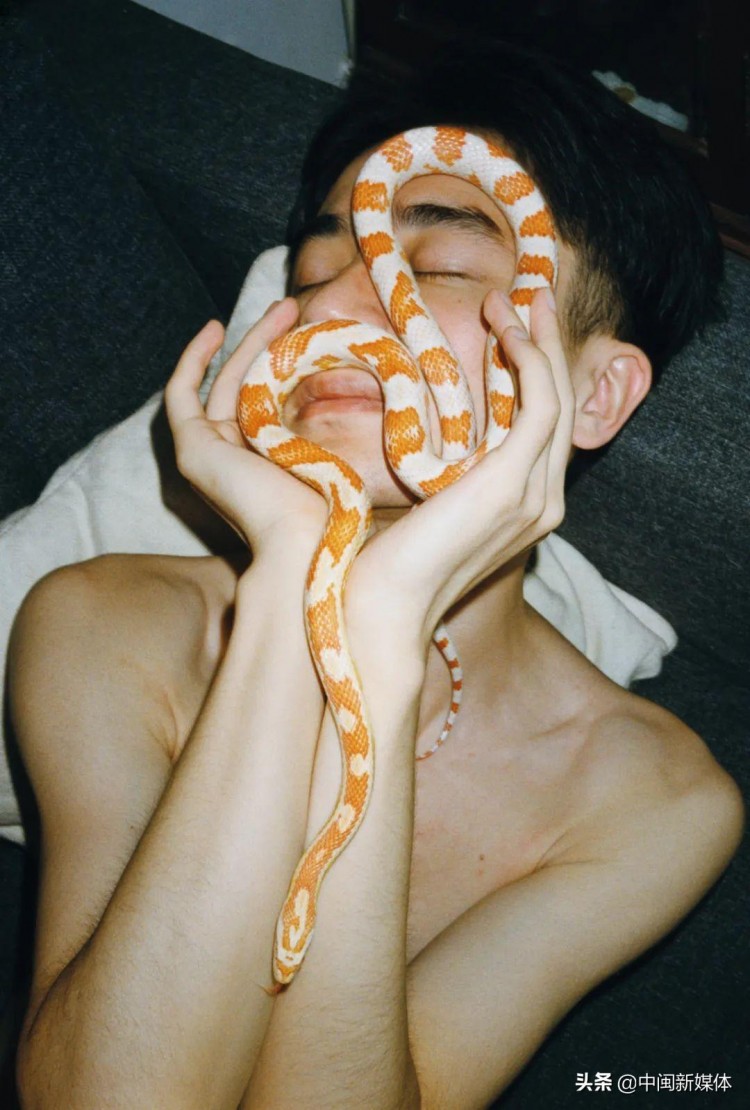 BLUED为100个美好男生拍照